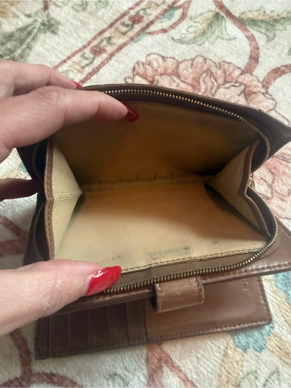 Bottega Veneta Intrecciato Woven Leather Wallet Brown